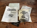 Panasonic PV-1000A Vhs Vcr Recorder Omnivision Operating Instructions Manual Like. Price: $14.99.