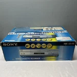 Sony SLV-N750 Vhs Vcr Video Cassette Recorder W/remote Brand New Complete In Box Open. Price: $285.00.