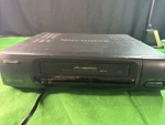 Sharp VC-A514U 4-HEAD Vcr Vhs Player Tested For Power No Remote Used. Price: $25.00.