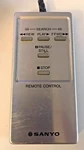 Sanyo Wired Remote Control Vintage Betacord Vcr 410051400 Player Corded For. Price: $14.99.