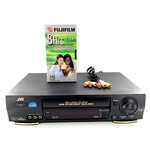 Jvc HR-VP672U Pro-cision 19U Head Vcr Vhs Player Recorder No Remote Tested Works Used. Price: $47.00.