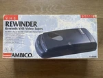 Ambico Vintage Vhs Rewinder Video Cassette Tape V-0760 Recoton 1997 New Sealed Open. Price: $35.65.