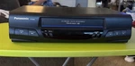 Panasonic PV-V-9455S 4-HEAD Hi-fi Vcr Black Works No Remote Used. Price: $80.00.
