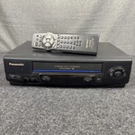 Panasonic PV-V4521 Vcr 4-HEAD Blueline Vhs Player W/ Remote Tested Used. Price: $79.96.