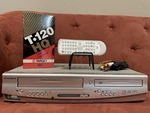 Sylvania DVC841G Dvd Player/vcr Rec Combo Tapes + Remote Rca Cables Tested Works Used. Price: $109.00.