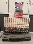 Rca VR661HF Accusearch Hi-fi Stereo Vcr Video Player With WW2 Movies Used. Price: $44.98.