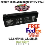 12V 2.1AH Sealed Lead Acid (sla) Replacement Battery For Magnavox AR8378BK01 New. Price: $46.99.