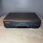 Panasonic Blue Line Vcr PV-V4521 Omnivision 4-HEAD Vhs Player No Remote Used. Price: $64.95.