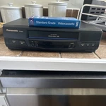 Panasonic PV-9400 4-HEAD Vhs Home Vcr Video Cassette With Remote Recorder Black Used. Price: $119.99.