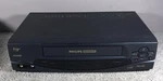 Phillips Magnavox Vcr Plus Head Model VRA431AT24 Tested No Remote Used. Price: $34.95.