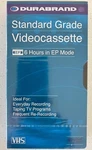 Durabrand T-120 Vhs Tape 6 Hours Ep Mode Standard Grade Blank Video Cassette New. Price: $6.99.