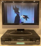 Hitachi VT-UX6570A Vcr Hi-fi Stereo Ultravision Video Vhs Super Rewind No Remote Used. Price: $47.06.