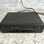 Ge VG4275 Head Hi-fi Vhs Hq Vcr + Video Cassette Player Rca Cable Tested Used. Price: $44.99.