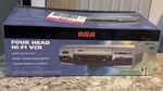 Vintage Rca VR637HF Video Cassette Recorder Hi-fi Vhs Player New Open Box Rare. Price: $237.45.