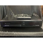 Sharp VC-1106U Vhs Vcr Video Cassette Recorder Player With Remote Not Tested Used. Price: $50.00.