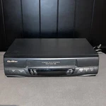 Quasar VHQ-450 Vcr 4-HEAD Hi-fi Stereo Vhs Player Recorder Tested No Remote Used. Price: $29.95.