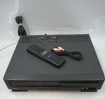 Hitachi VT-M181A Vhs Vcr Player Recorder W/remote GC-7143 Used. Price: $89.99.