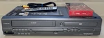 Magnavox MWD2205 Dvd Vcr Combo 4-HEAD Hi-fi Stereo Works Great + Remote & Tape Used. Price: $115.00.