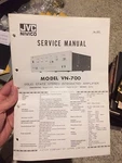 Jvc Original Service Manual Factory Repair Schematic For Receiver & Amplifier Used. Price: $20.00.