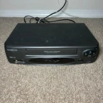 Broksonic VHSA-6687CTTCT Vcr Player Black Digital Auto Tracking Retro Tested Used. Price: $45.00.