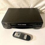 Philips Magnavox VRZ360 Vcr + Remote 4 Head Hi-fi Vhs Video Cassette Player AT02 Used. Price: $49.99.