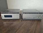 Hitachi Video Tuner VT-TU65A & Portable Cassette Recorder VT-6500A Works Used. Price: $73.76.