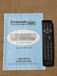 Panasonic Oem Vhs Vcr Universal Remote PV2408, PV2409, PV-4409, PV-4411, PV-4453 Used. Price: $9.95.