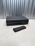 Symphonic SL2860 4-HEAD Hi-fi Video Cassette Recorder Vhs W/ Remote Works! Used. Price: $39.95.
