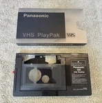 Panasonic Vhs-playpak Type Adaptor Convert Home Movies Used. Price: $29.99.