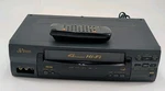 Philips SV2000 Vcr Model SVA106AT22 4-HEAD Hi-fi Stereo Vhs Player W/remote Used. Price: $59.89.