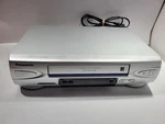 Vintage Panasonic PV-V4524S Vhs Vcr Player Recorder 4-HEAD Hi-fi Stereo Silver Used. Price: $49.99.