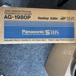 Panasonic AG-1980P S-vhs Brand New In Sealed Box. Price: $2500.00.