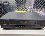 Magnavox Model VRT245AT01 Video Cassette Recorder Vhs Player Hq Vcr Used. Price: $50.00.