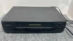 Vcr Vhs 4-HEAD Hifi Philips Magnavox Tested Works VRA611AT22 No Remote Used. Price: $55.00.