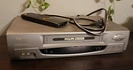 Philips Magnavox Vcr VRA633AT21 Vhs Player Recorder With Remote Included Used. Price: $69.99.