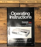 Panasonic PV-6500 -6000 -A500 Vcr Owner / User Manual *original* Unspecified. Price: $24.97.