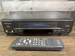 Panasonic / PV-4509 4-HEAD Omnivision Vhs Vcr Blueline Remote Included Used. Price: $79.75.