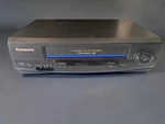 Panasonic PV-V4521 Head Hi-fi Stereo Vhs Vcr Blue Line Black Tested Working Used. Price: $69.99.
