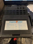 Vintage 1980S Video VP-3100 Vcr Clarion Suitcase Portable. Works & Clean Used. Price: $200.00.