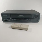 Sylvania Vcr Vhs Player / Recorder DA-4 Head Model 6241CVB With Remote Tested Used. Price: $44.10.