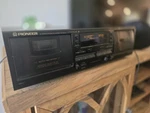Pioneer CT-W404R Dual Cassette, Auto Reverse, Dolby & C, Hx Pro, Serviced! Used. Price: $70.00.