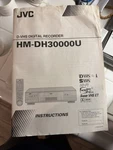 Jvc HM-DH30000U D-vhs Digital Recorder Owner's Operating Manual Original Very. Price: $64.99.