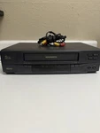 Magnavox VRU262 AT23 Vcr Recorder Vhs Player And Cable No Remote Tested Used. Price: $35.00.