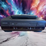Samsung VR5140 Vhs Player - No Remote Tested Working With Bundle Nice Used. Price: $47.51.