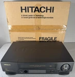 Hitachi VT-FX530A Vcr 4 Head Hifi Vhs W/ Box, No Remote Glitching For. Price: $17.50.