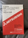Mitsubishi HS-317UR Original Service Manual And Other Sales Documents Like. Price: $27.00.
