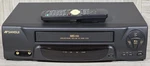 Sansui VCR2510 Vhs Recorder 4-HEAD Player W/remote Tested Used. Price: $99.95.