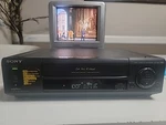 Sony Pro 4 Head Vcr Plus+ Vhs Players Adaptive Picture Control SLV-390 Used. Price: $60.00.