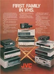 Jvc 1985 Original Print Ad Vhs Video Equipment Br Series Collectible Used. Price: $12.75.