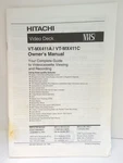Hitachi Video Deck Manual VT-MX411A / VT-MX411C 1996 English & Espanol Good. Price: $10.01.